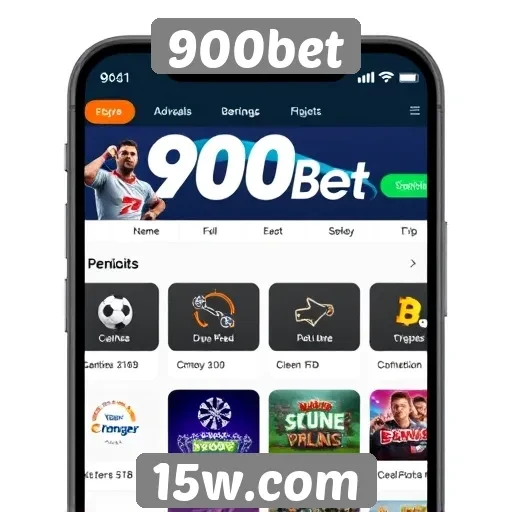 Interface do usuário do 900bet é intuitiva
